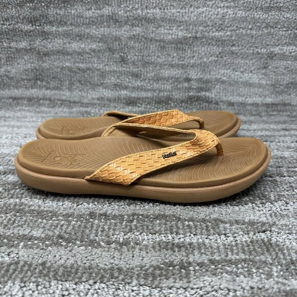 KuaiLu Womens Flip Flops Ladies Yoga Mat Comfortable Walking Thong Sandals 10.5 - Picture 1 of 6